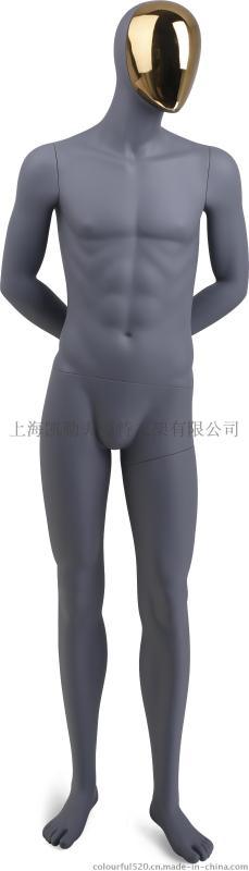 上海凯勒夫模特道具8909，高端大气，玻璃钢模特道具