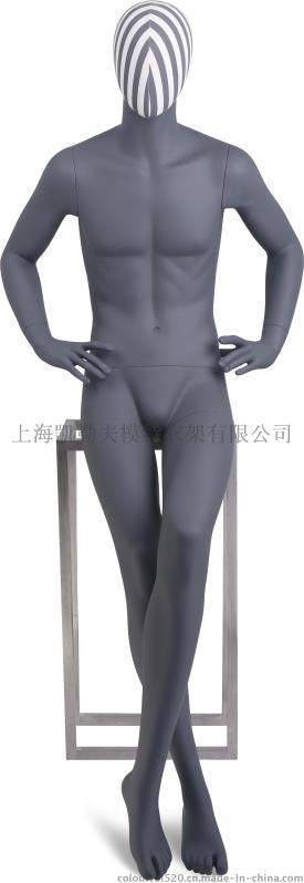 上海凯勒夫模特道具8665，高端大气，玻璃钢模特道具